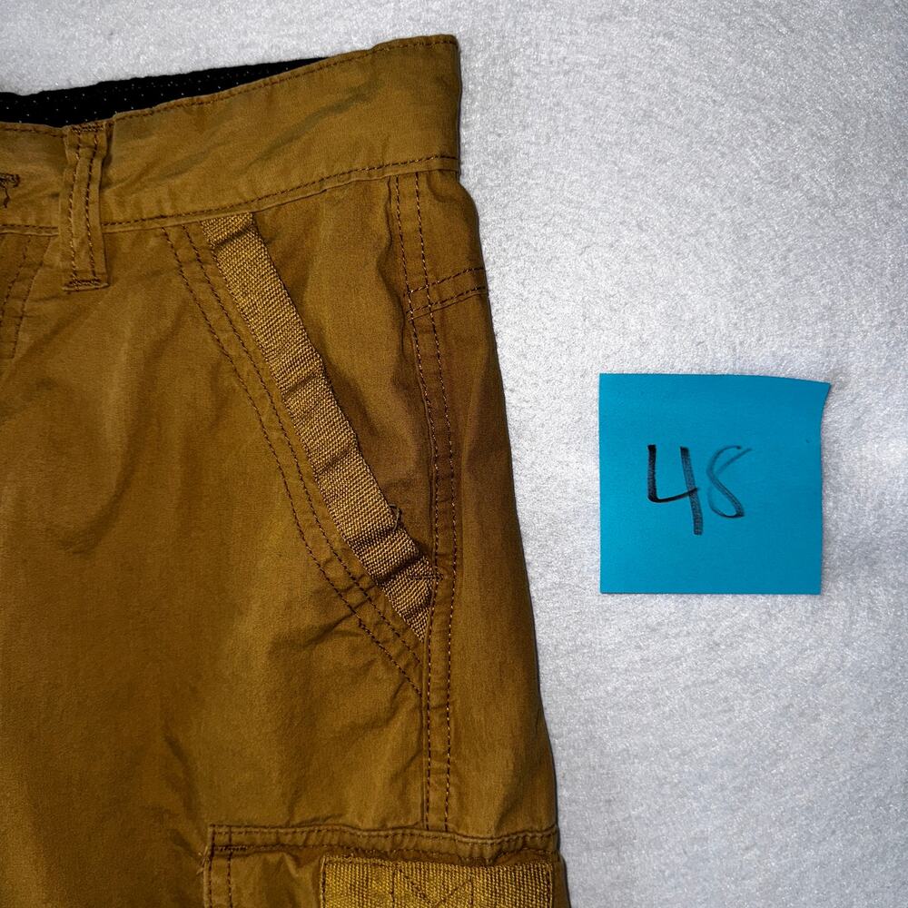 Steve’s Jeans Khaki Cargo Shorts Size 29 - Picture 3 of 5